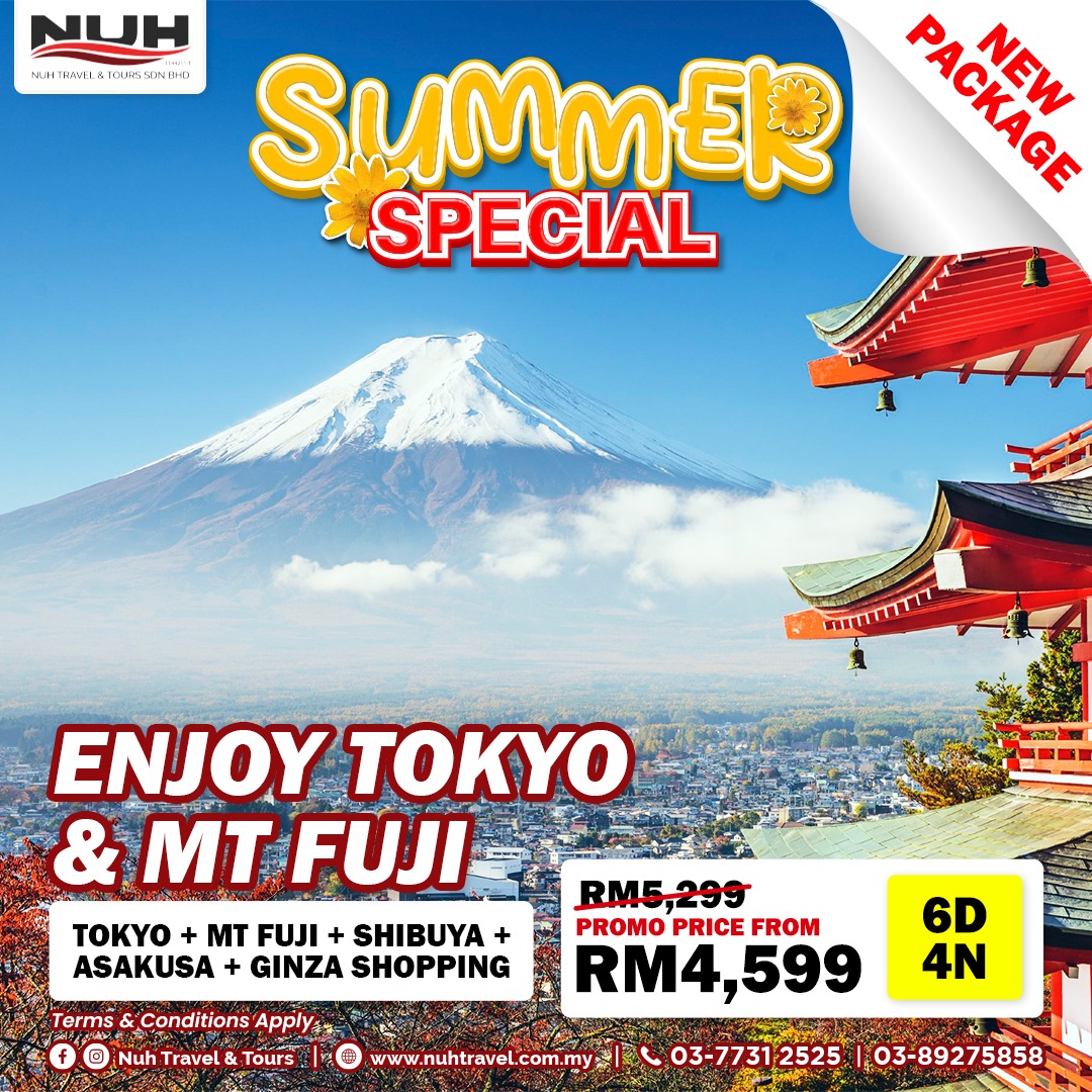 Enjoy Tokyo Mt Fuji Summer Special